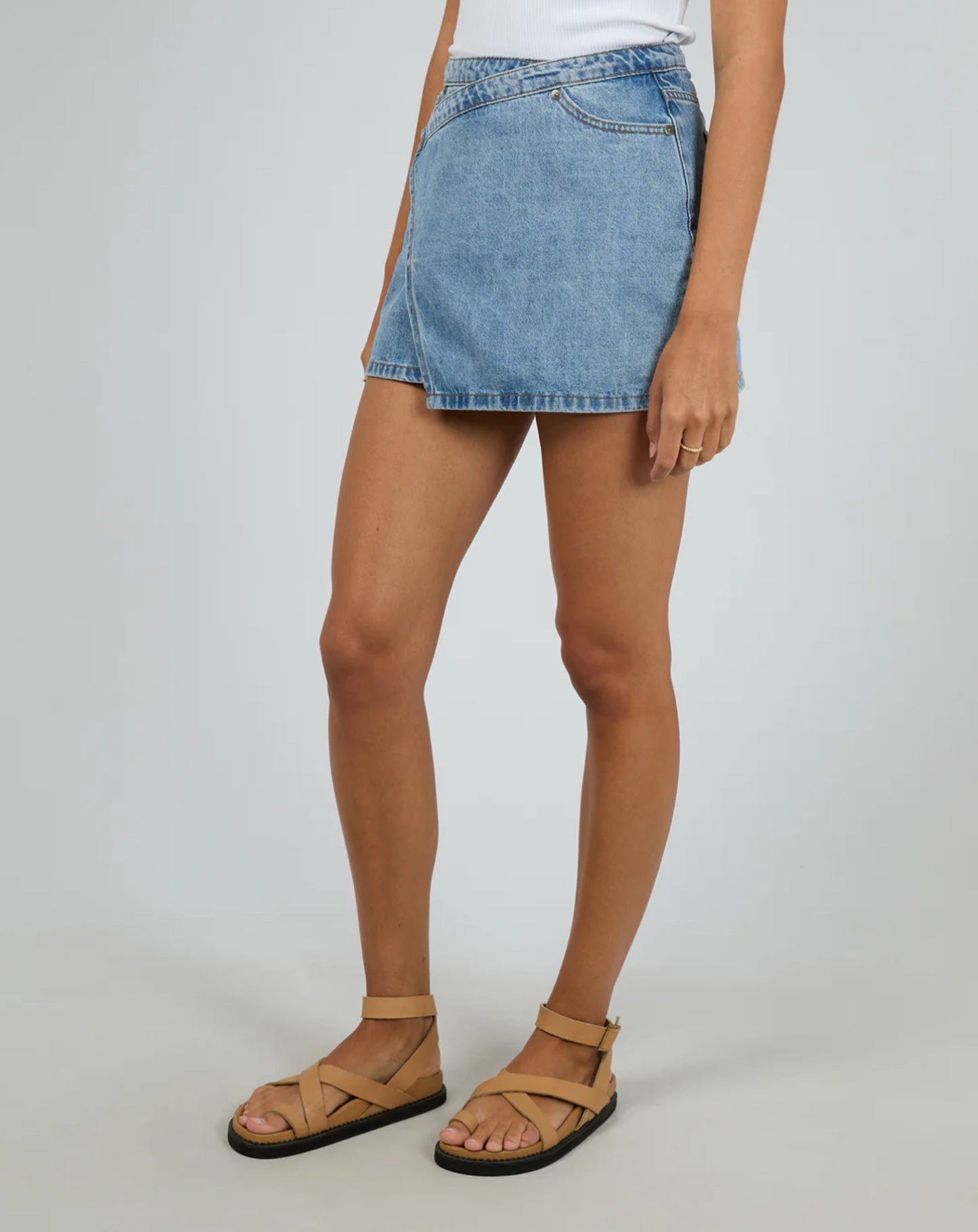 Lenni Mini Skort - Light Blue