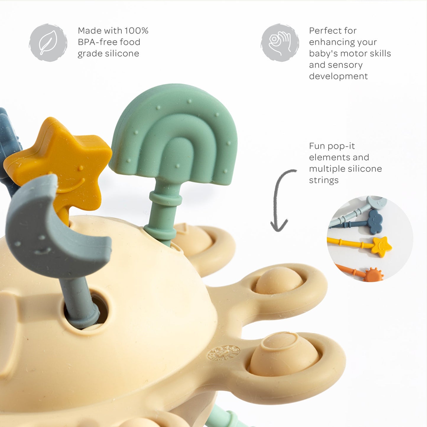 Pull String Interaction Toy - Jimmy