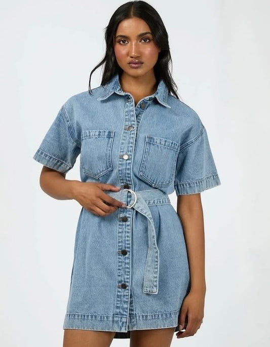Sunny Denim Dress