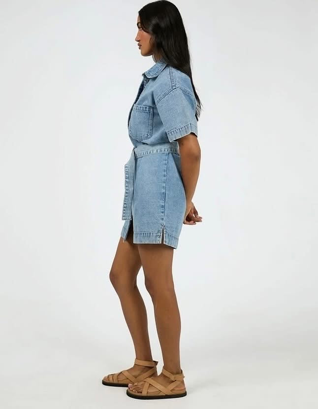 Sunny Denim Dress