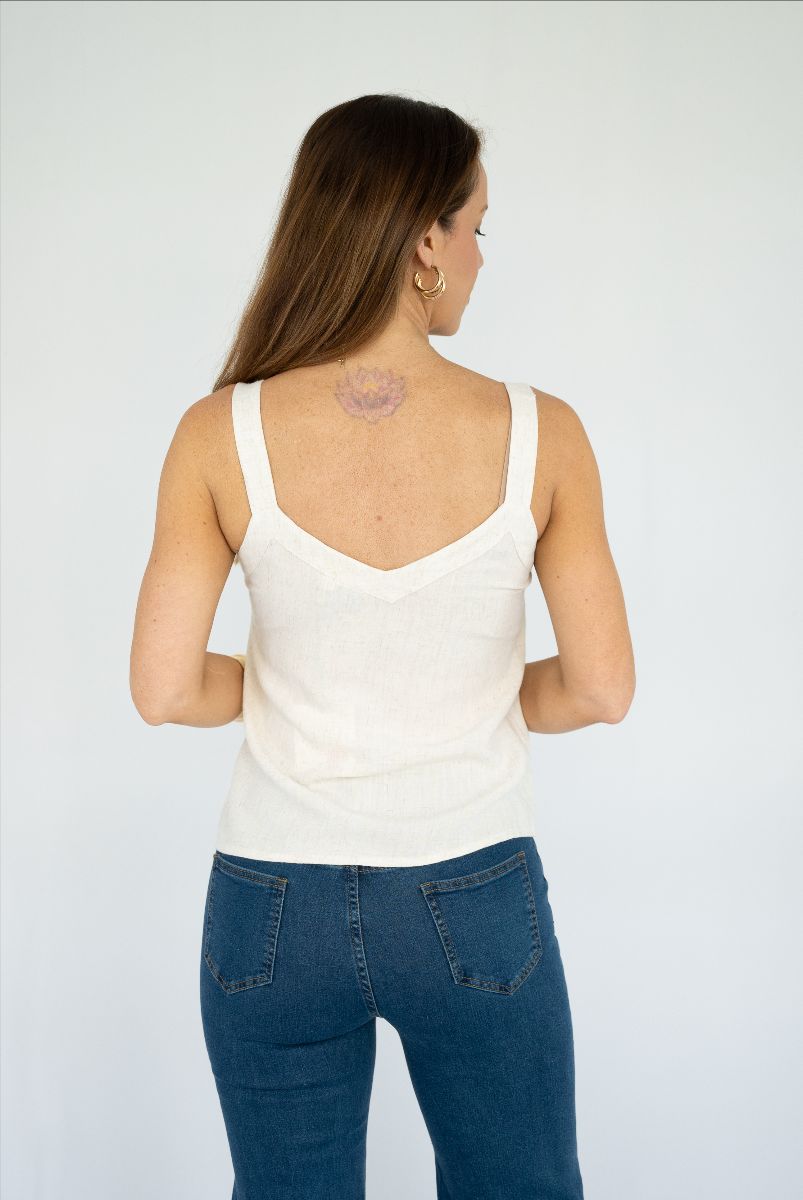 Tammie Linen Top