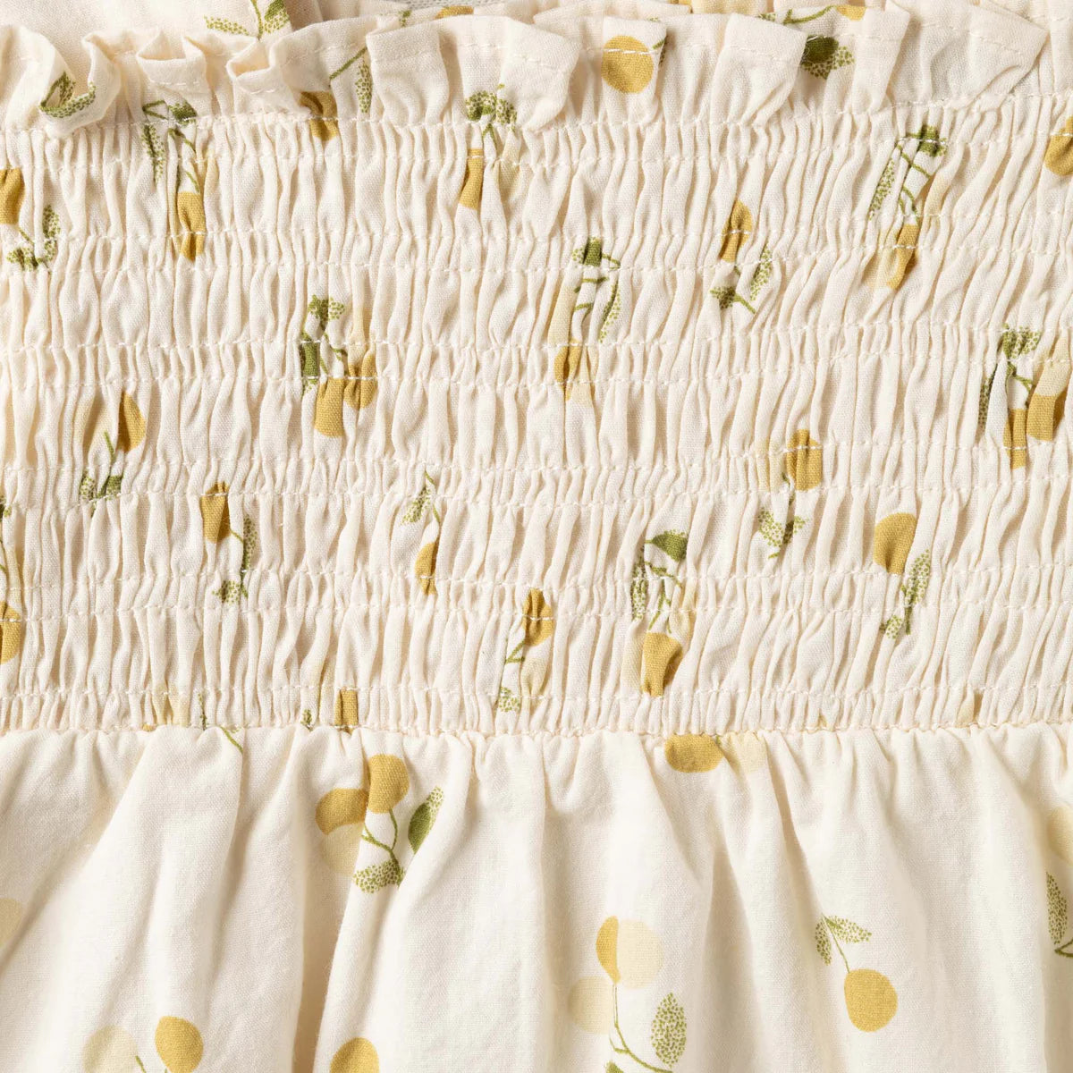 Golden Cherry Romper