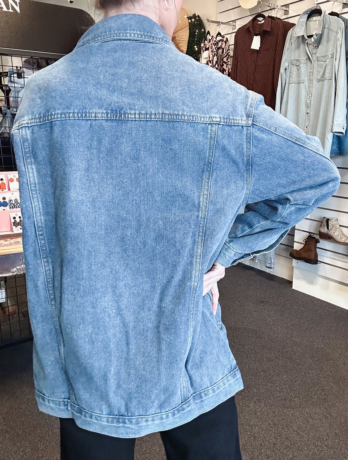 Lara Denim Shacket