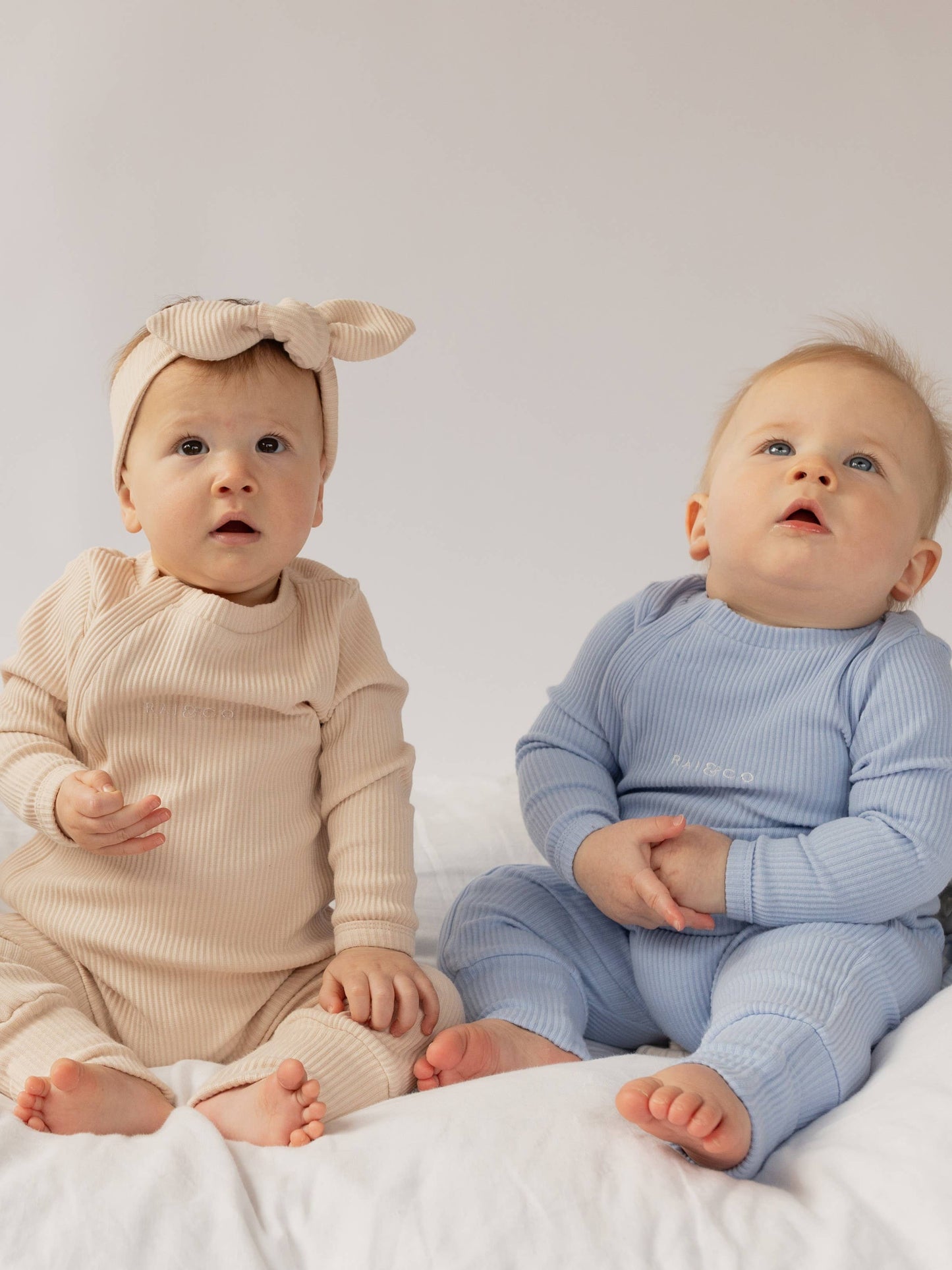 Ribbed Jumpsuit - Beige