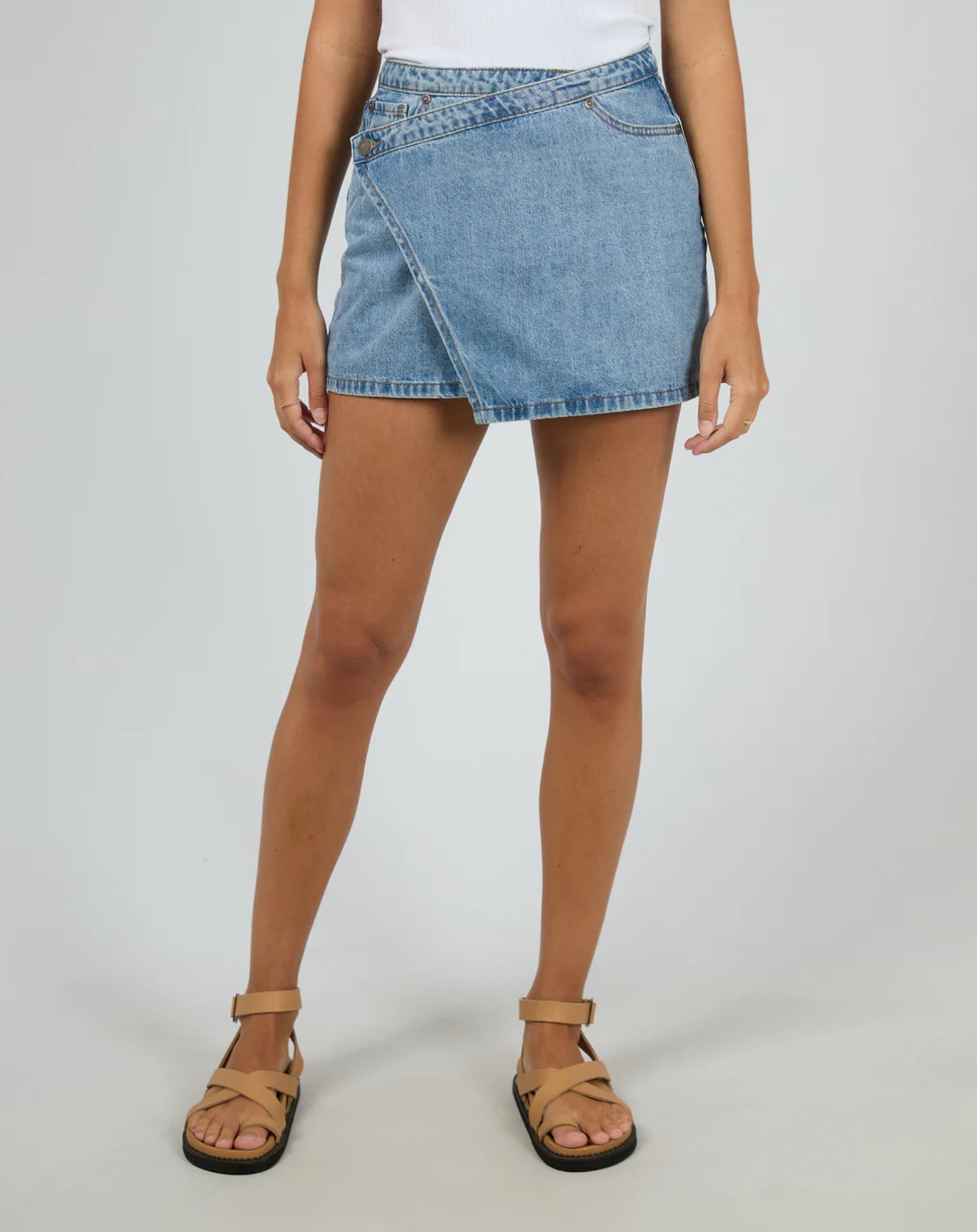 Lenni Mini Skort - Light Blue