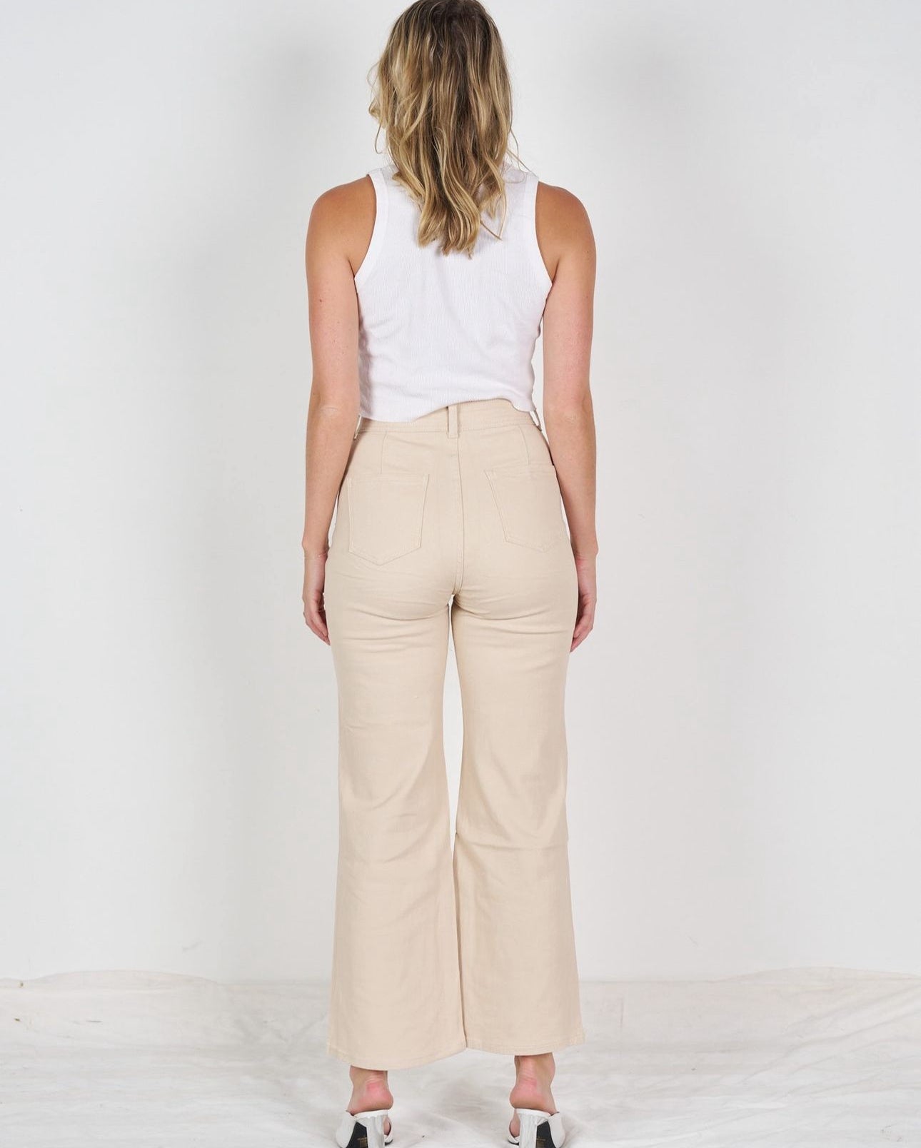 Olivia Beige Jeans