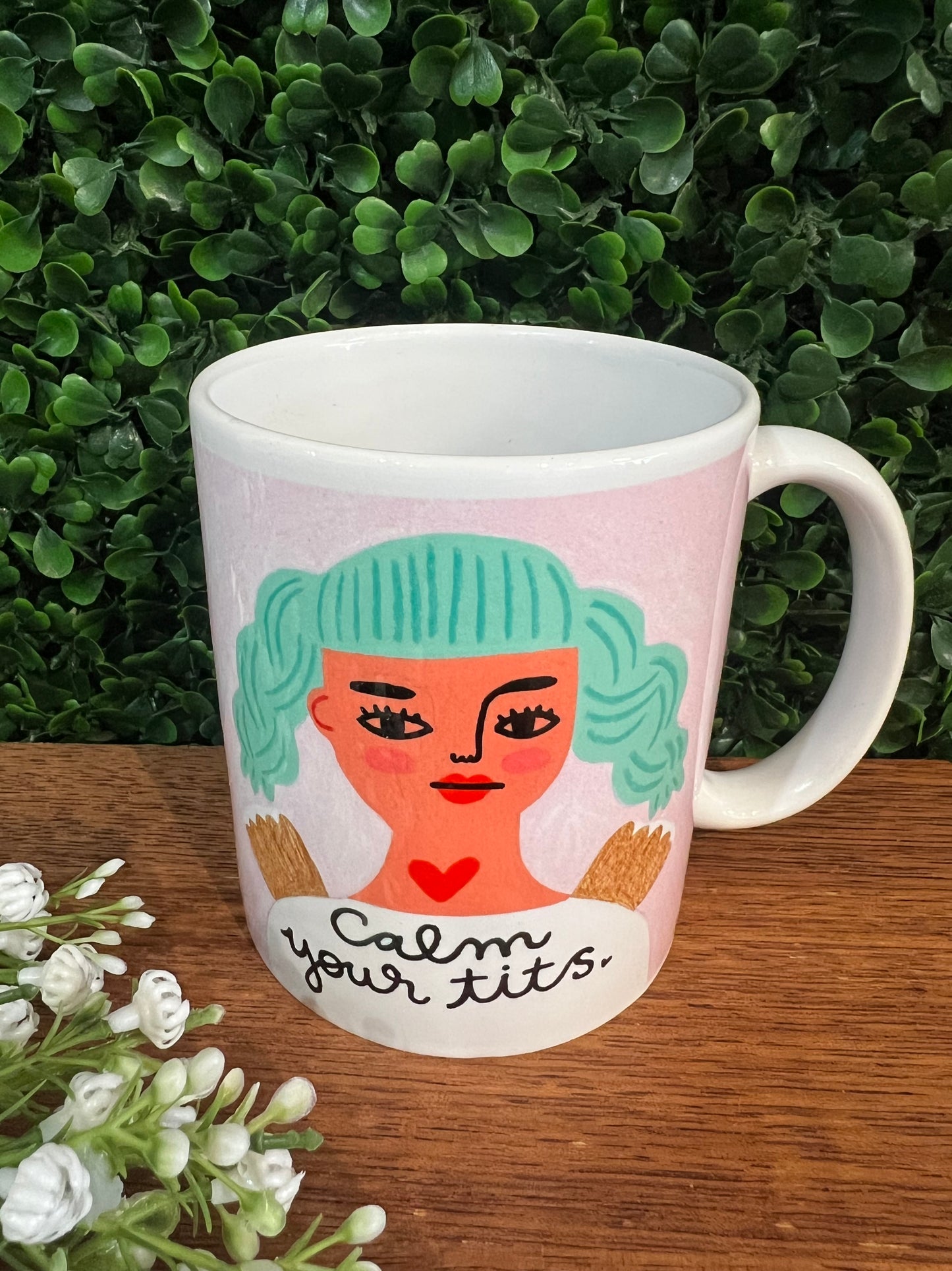 “Calm Your Tits” Mug