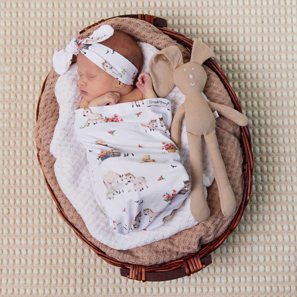 Wrap & Topknot Set - Pony Pals