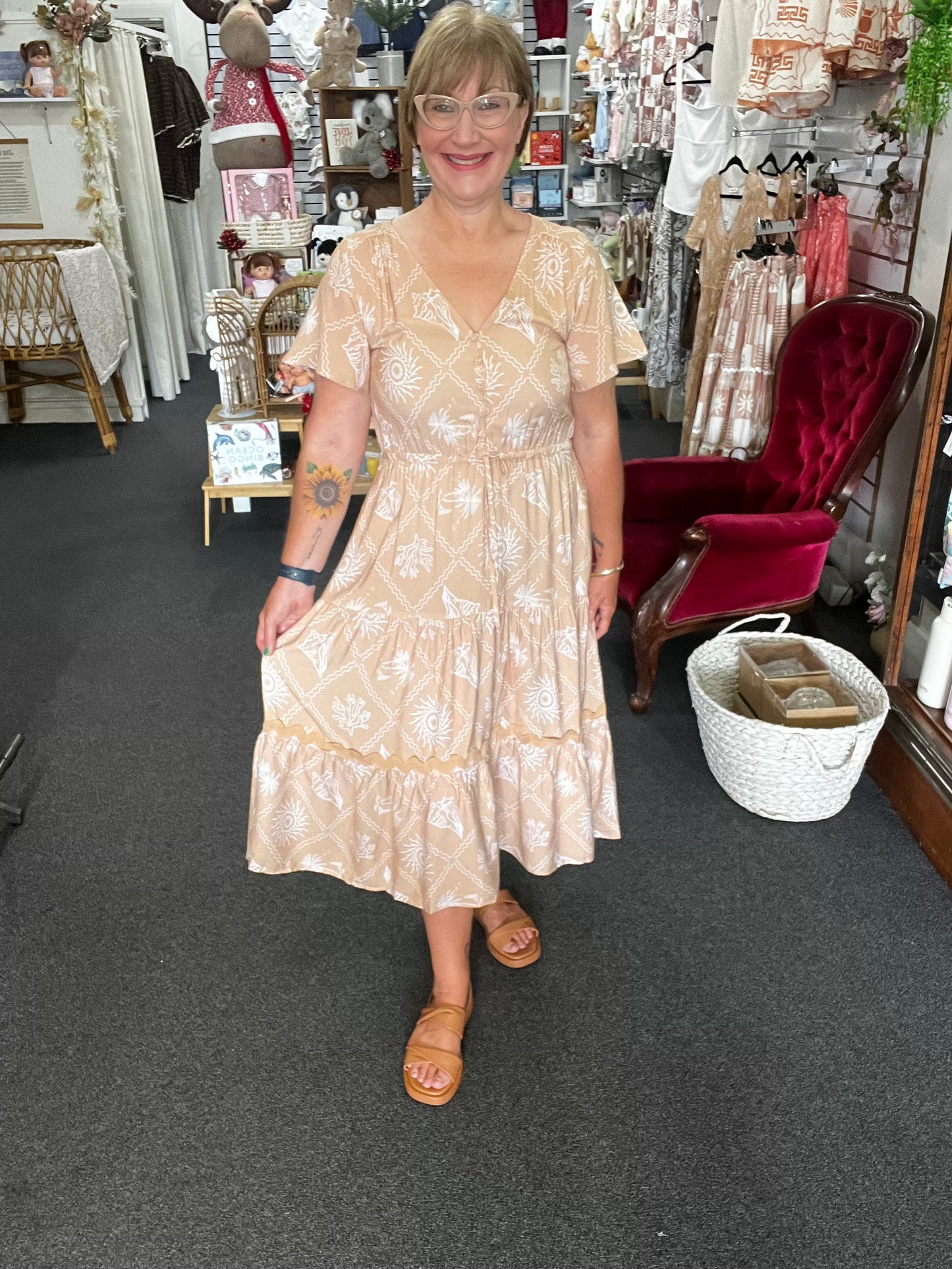 Dahlia Midi Dress