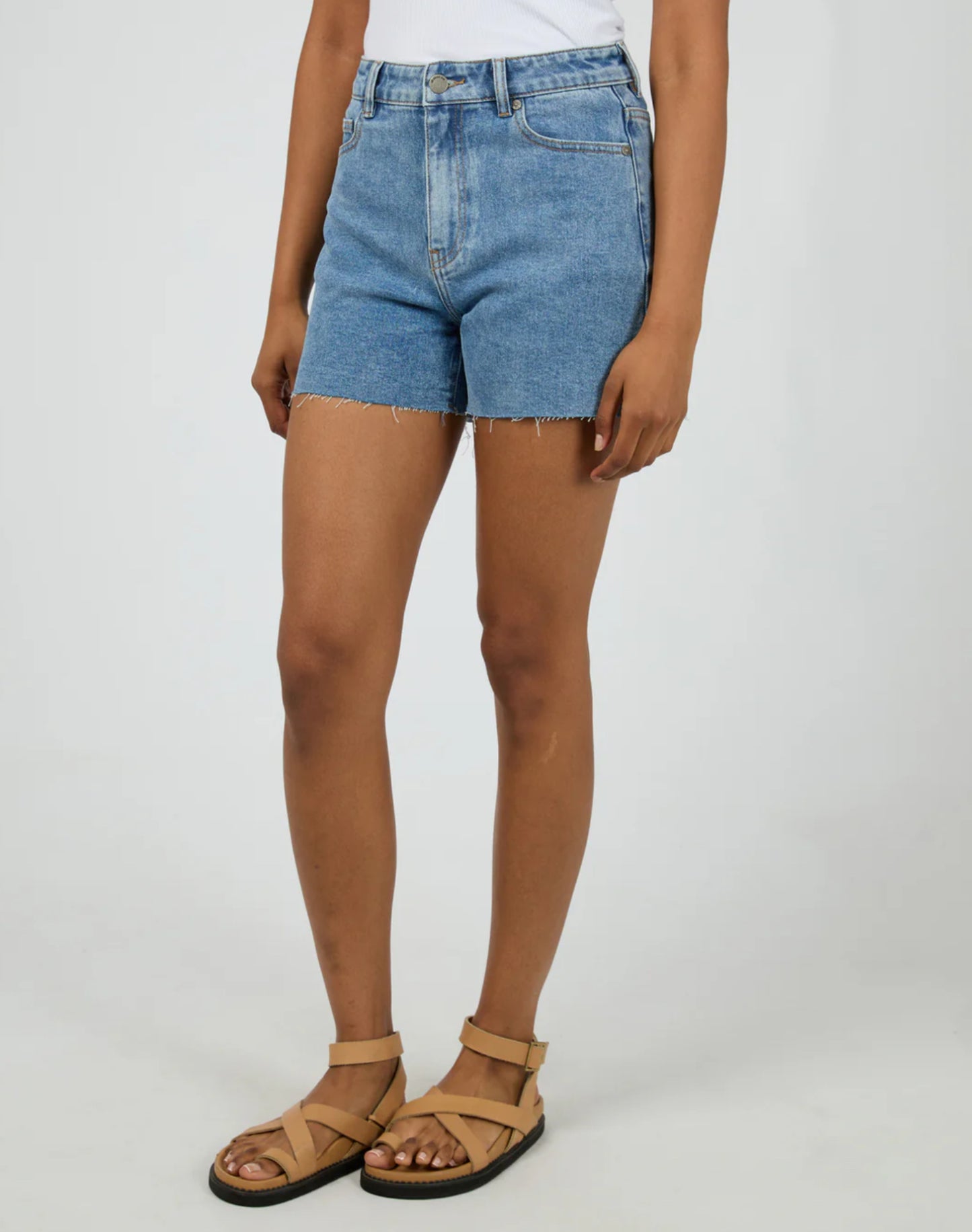 Ricky Denim Shorts - Light Blue