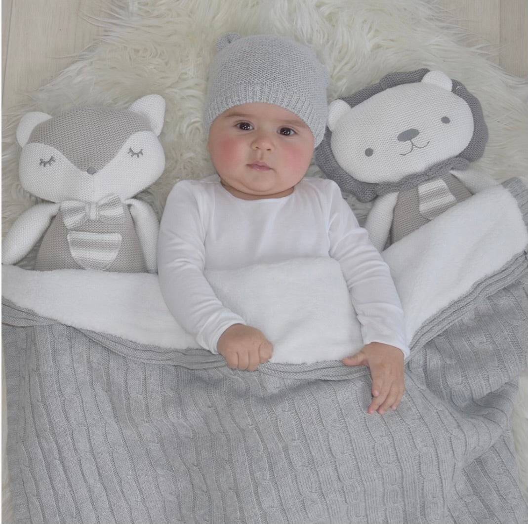 Soft Knitted Toy - Max the Monkey