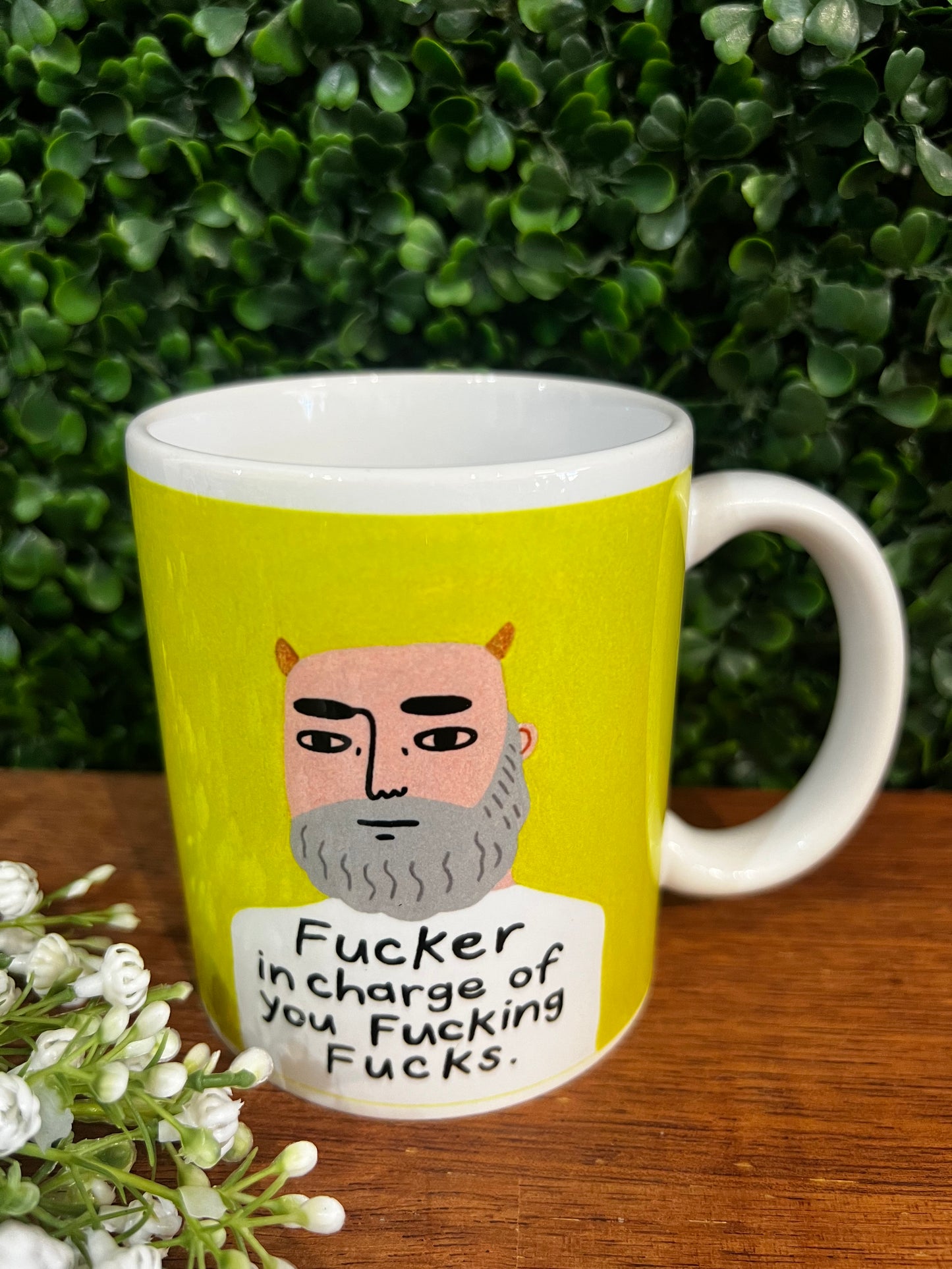 “ Fucker In Charge Of You Fucking Fucks” Mug