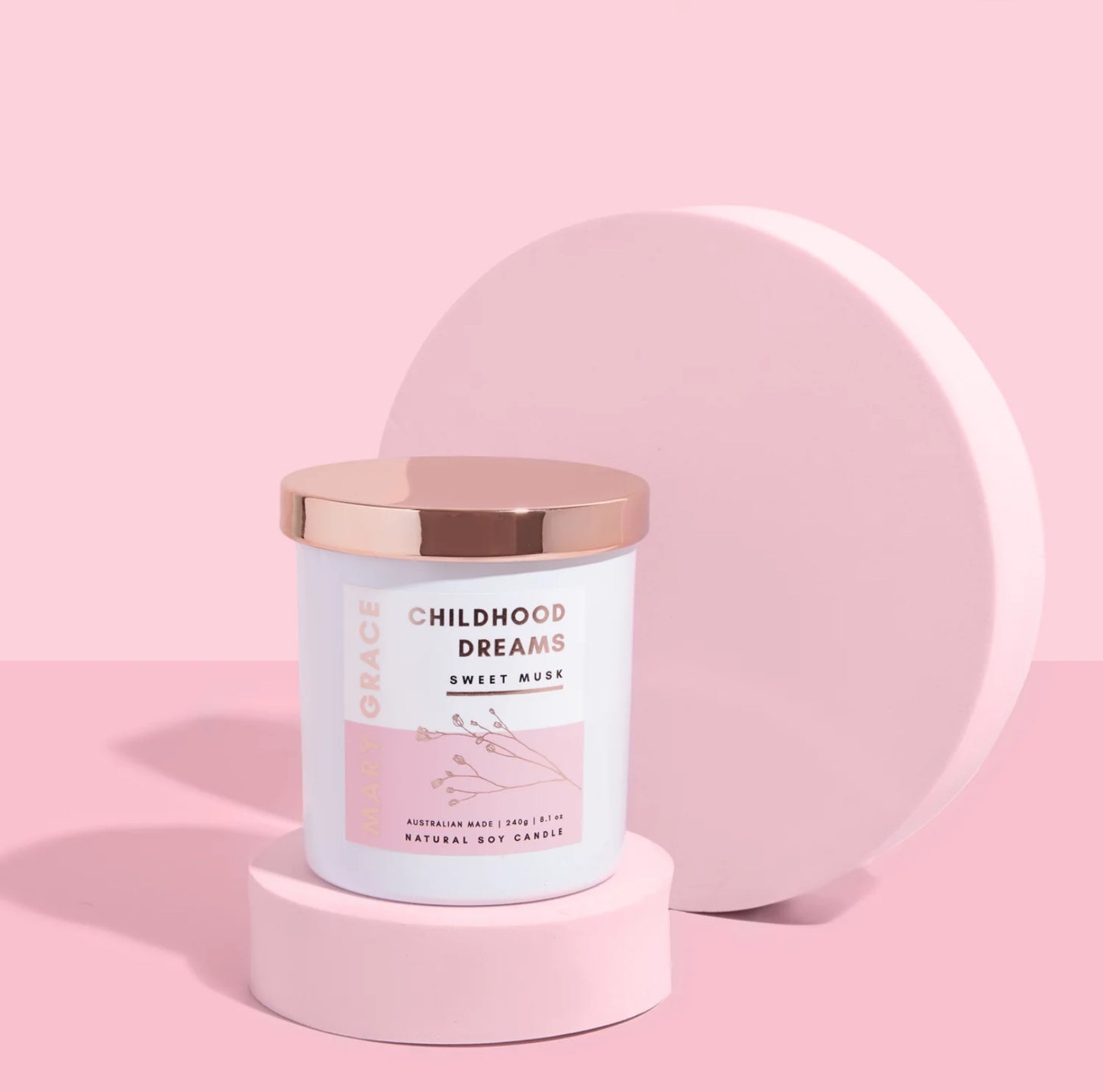 Childhood Dreams Sweet Musk Jar Candle