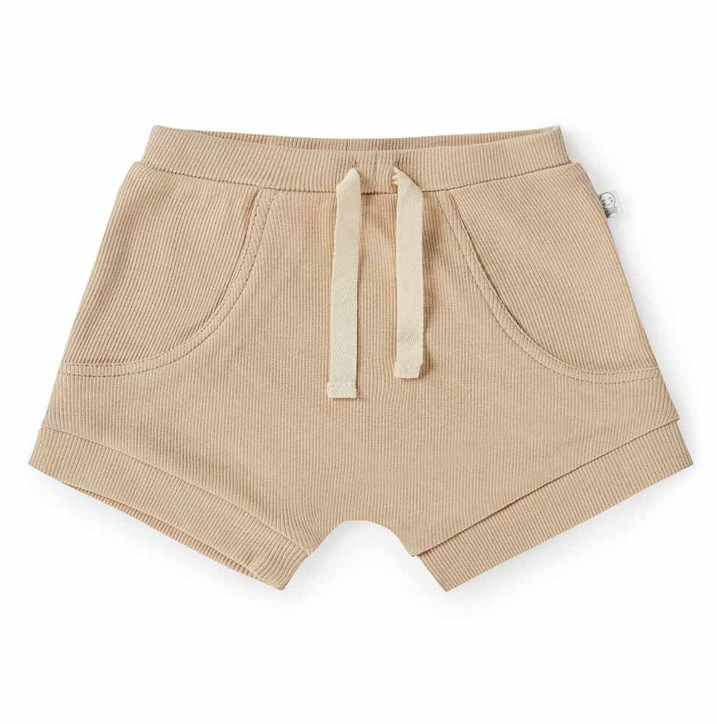 Organic Shorts - Pebble