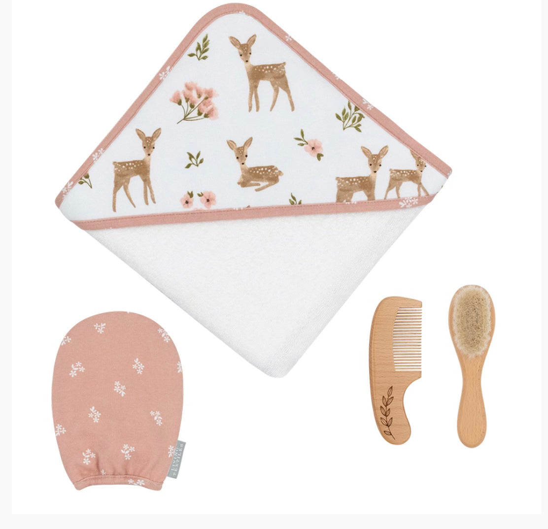 4 Piece Baby Bath Gift Set- Sophia Gardens