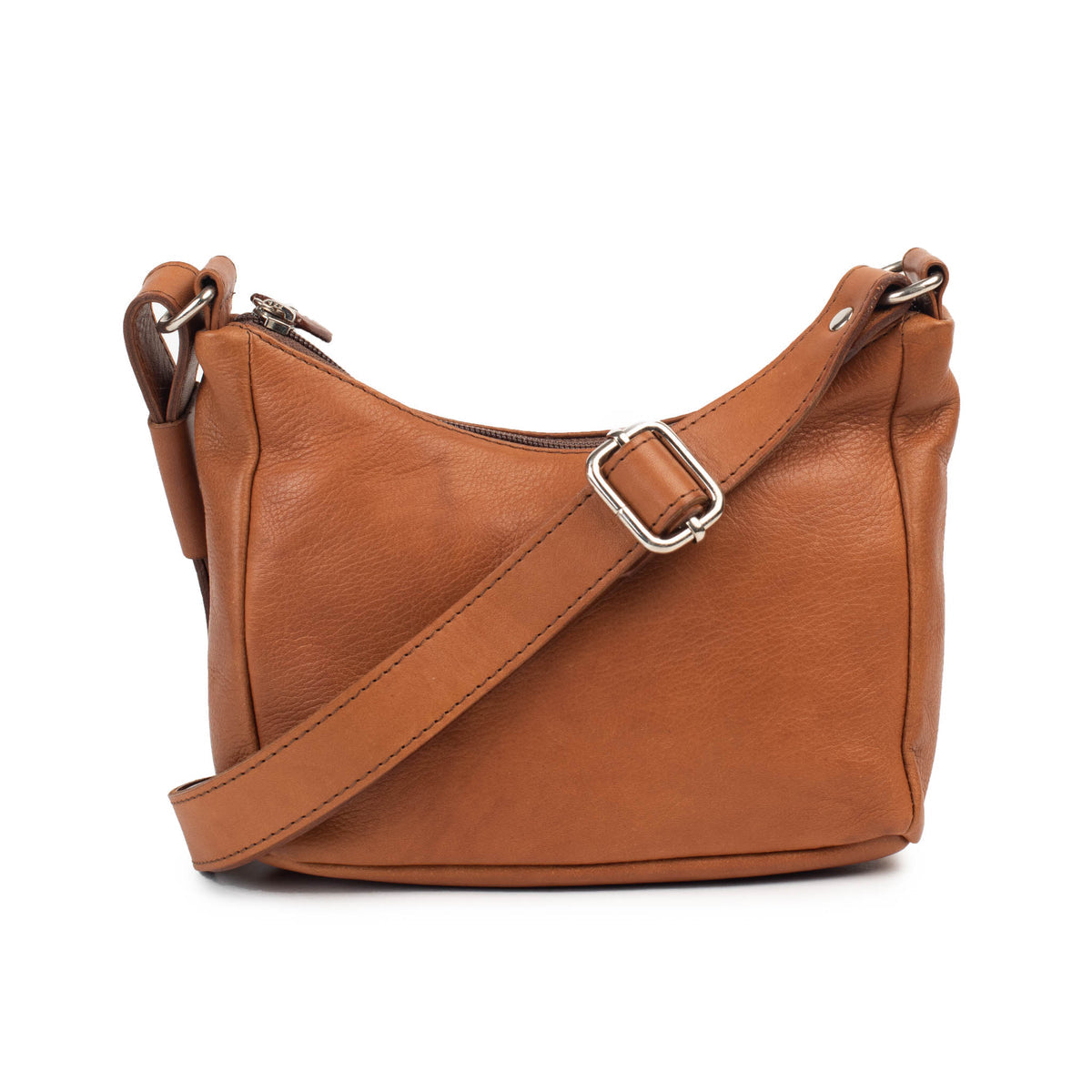 Henk Berg Tan Leather Handbag- Pia