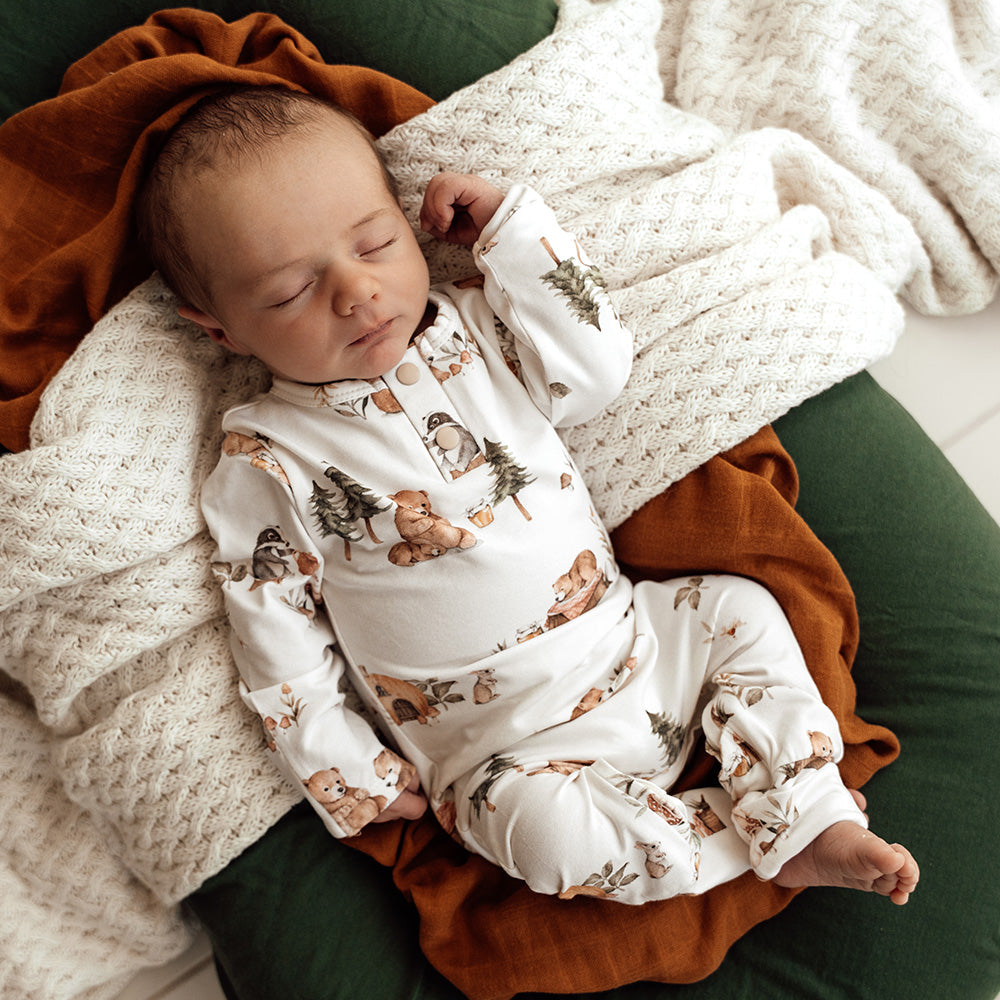 Snuggle Hunny Growsuit - Bears