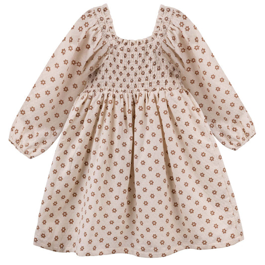 Everly  L/S Puff Dress