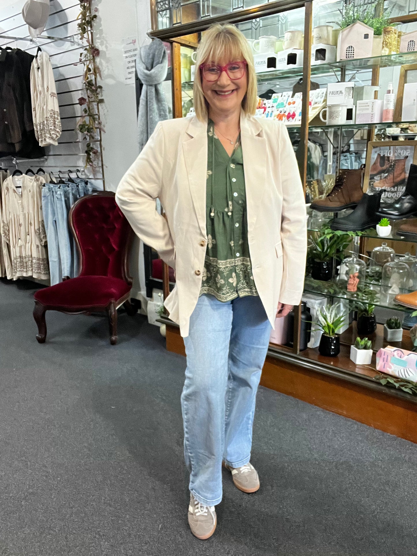 Beatrice Blazer - Beige