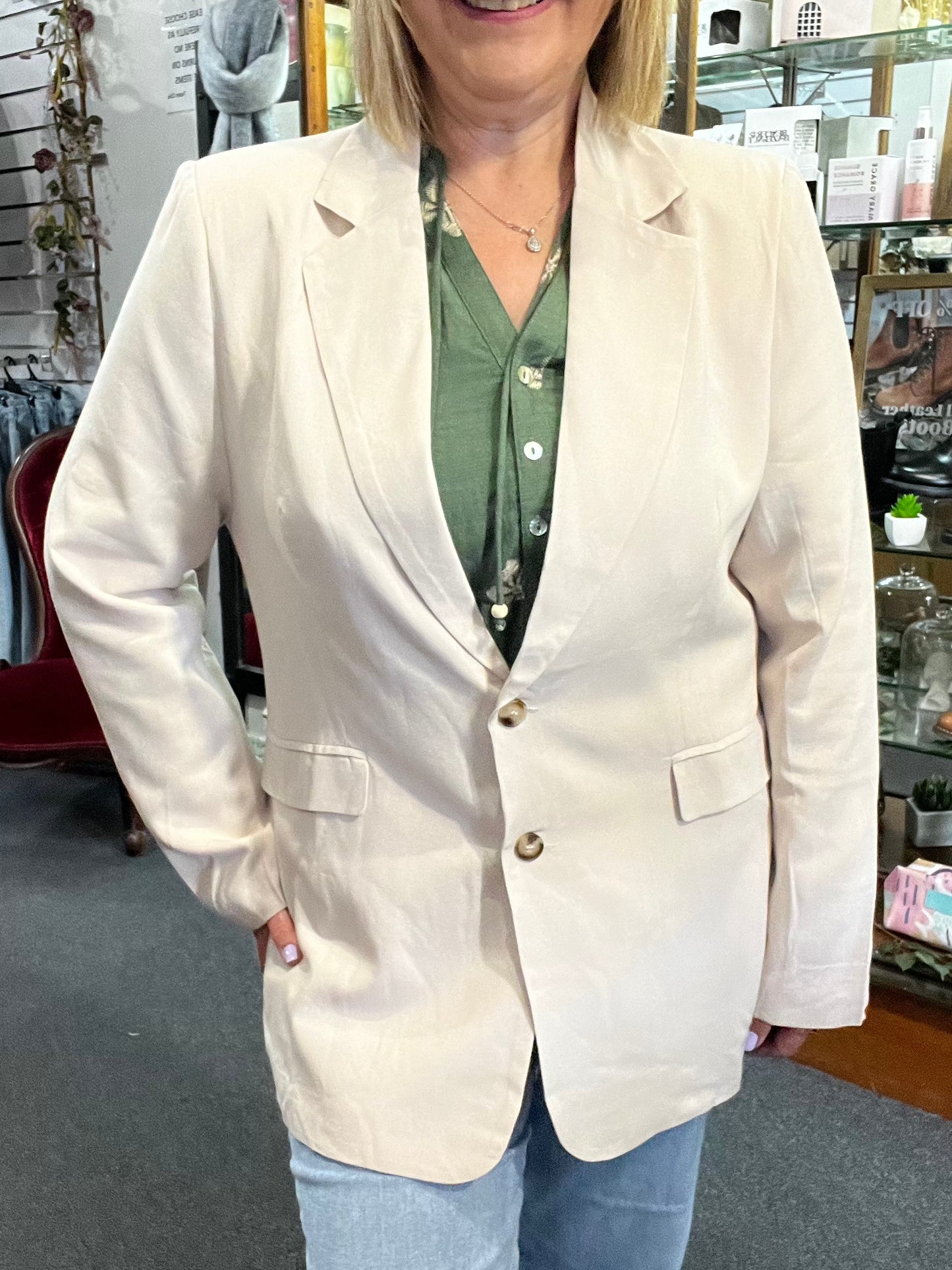Beatrice Blazer - Beige