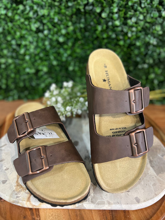 Human Ibiza Slides - Chocolate