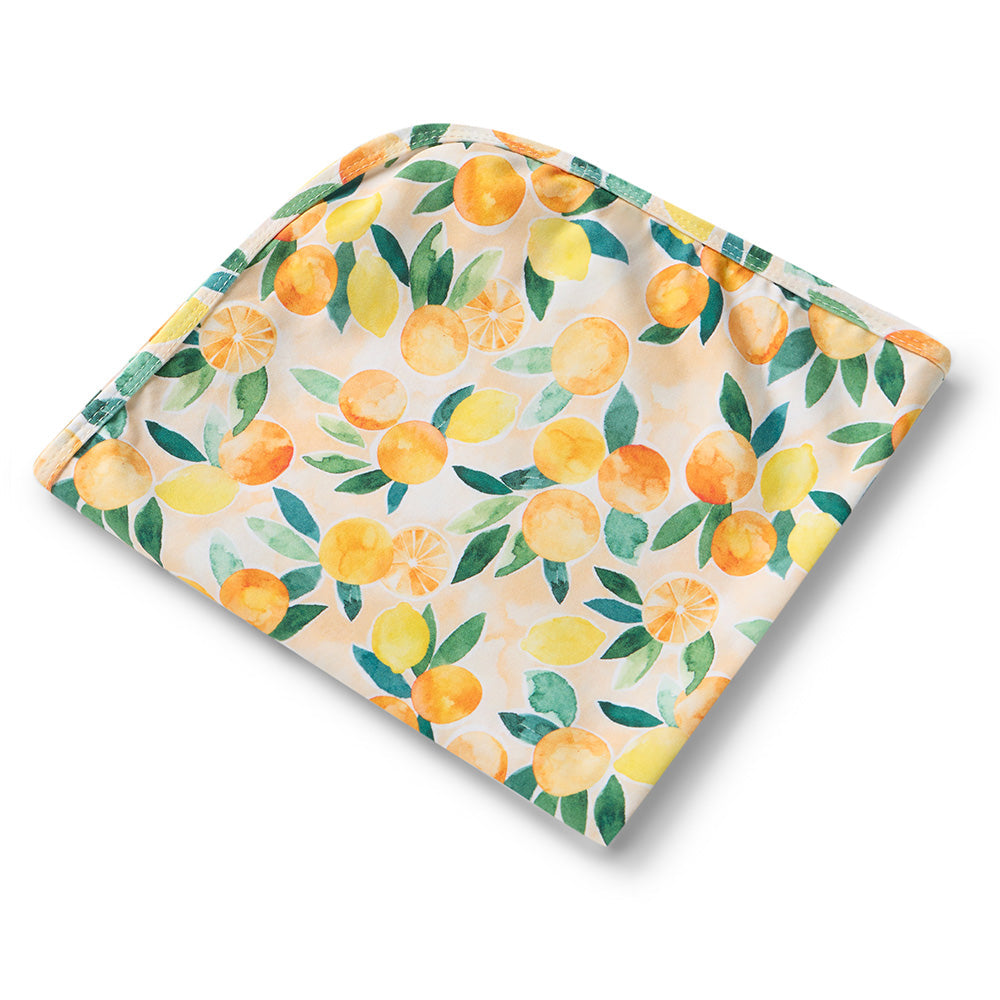 Wrap & Beanie Set - Sunny Citrus