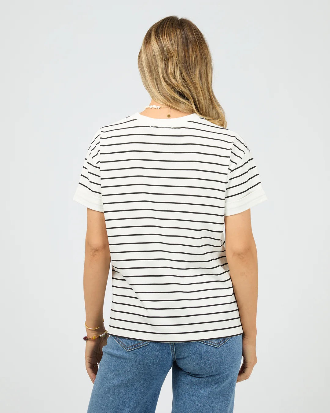 All About Eve Washed Stripe Tee