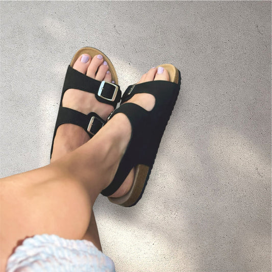 Human Harper Sandals - Black