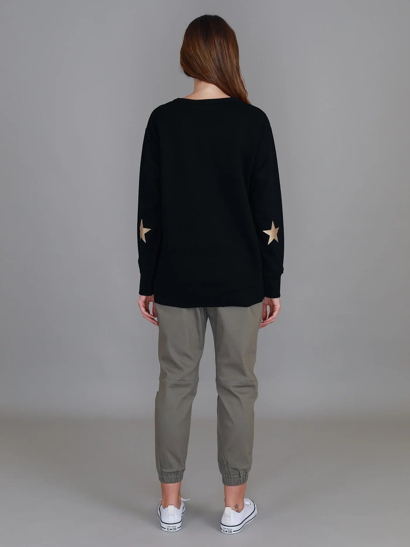 Carina 3S Leopard Logo Sweater