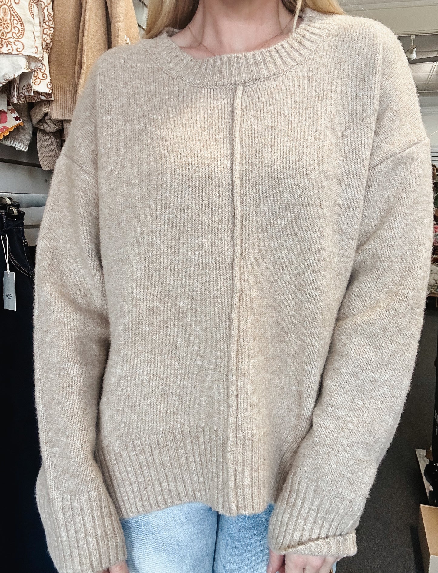 Nora Knit - Oatmeal