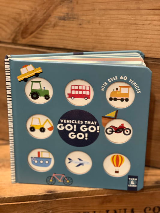 Vehicles That Go Go Go Book