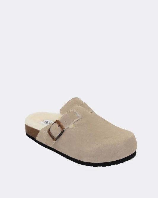 Lego Slides- Sand Suede