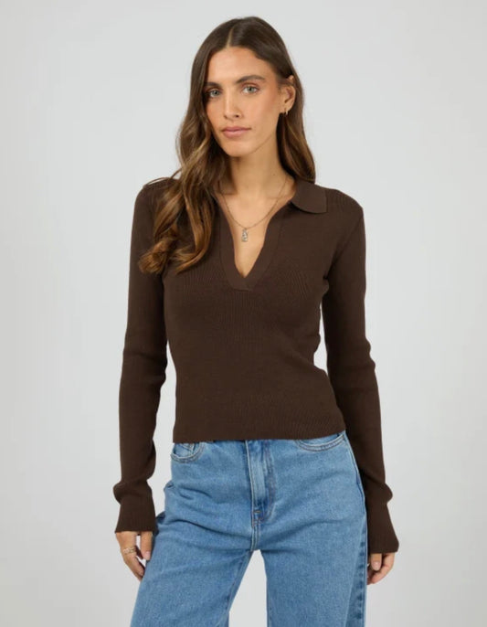 Cecilia Knit - Chocolate