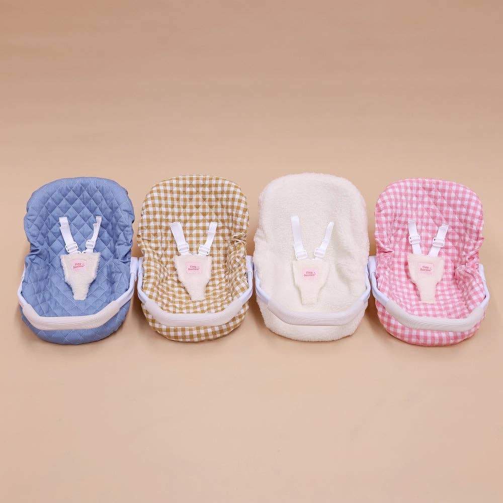Tiny Harlow Doll's Car Seat Capsule - Sherpa