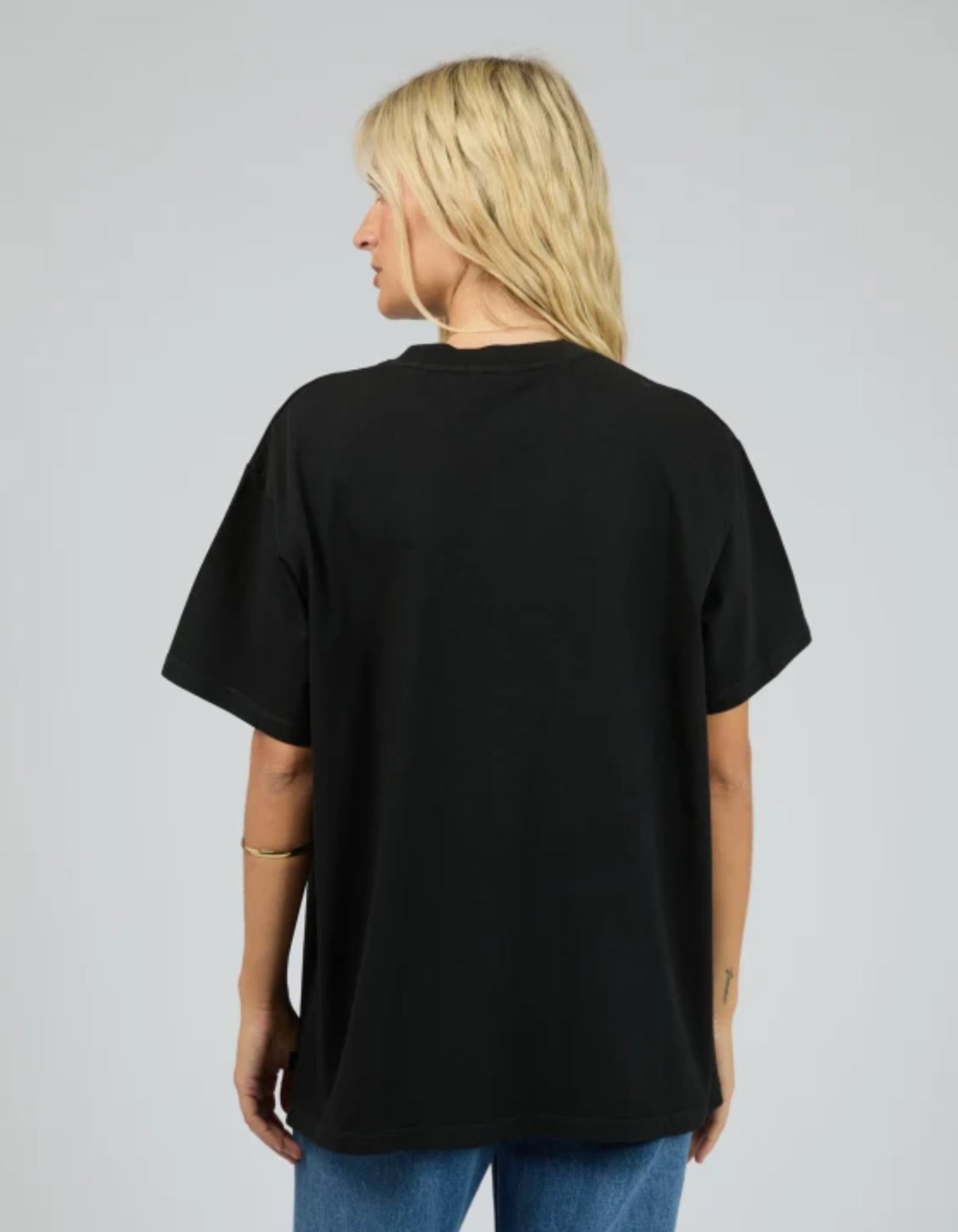 Rodeo Relaxed Tee - Washed Black