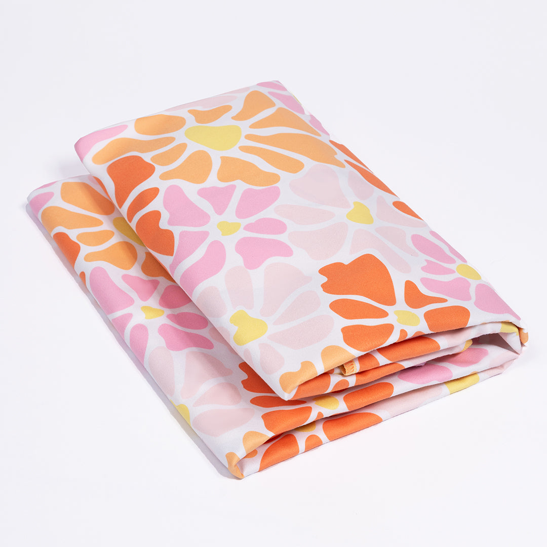 Sand Free  Beach Towel - Sunshine Flora