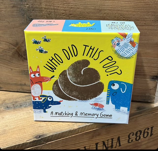 Who Did This Poo? - Match & Memory Game
