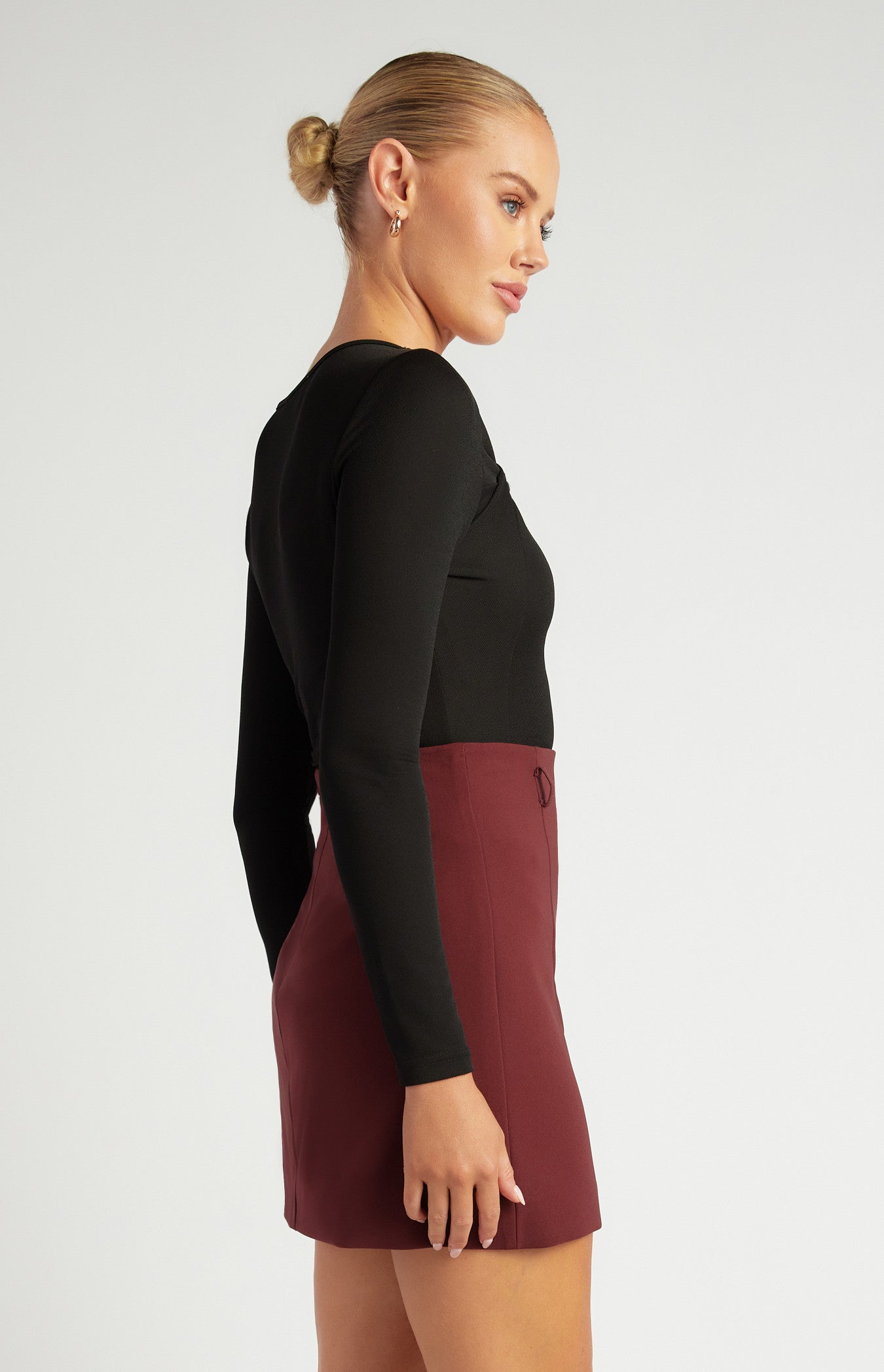 Vivienne Twist Top - Black