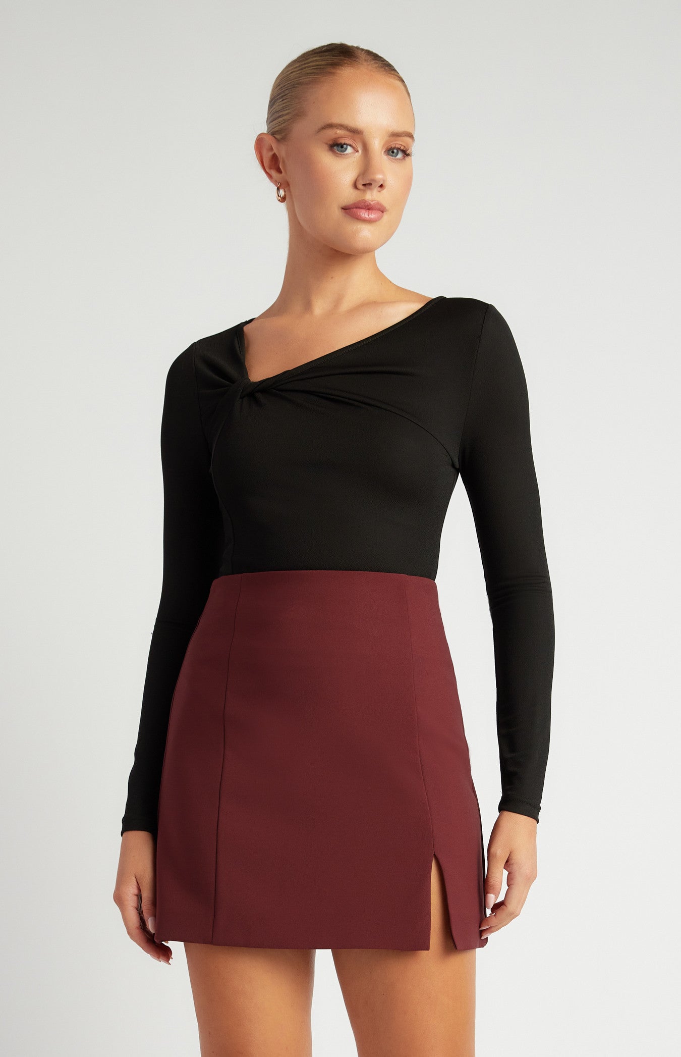 Vivienne Twist Top - Black