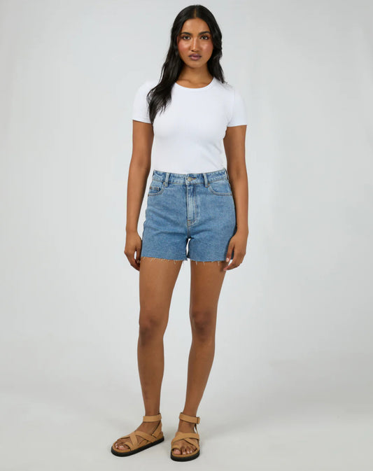 Ricky Denim Shorts - Light Blue