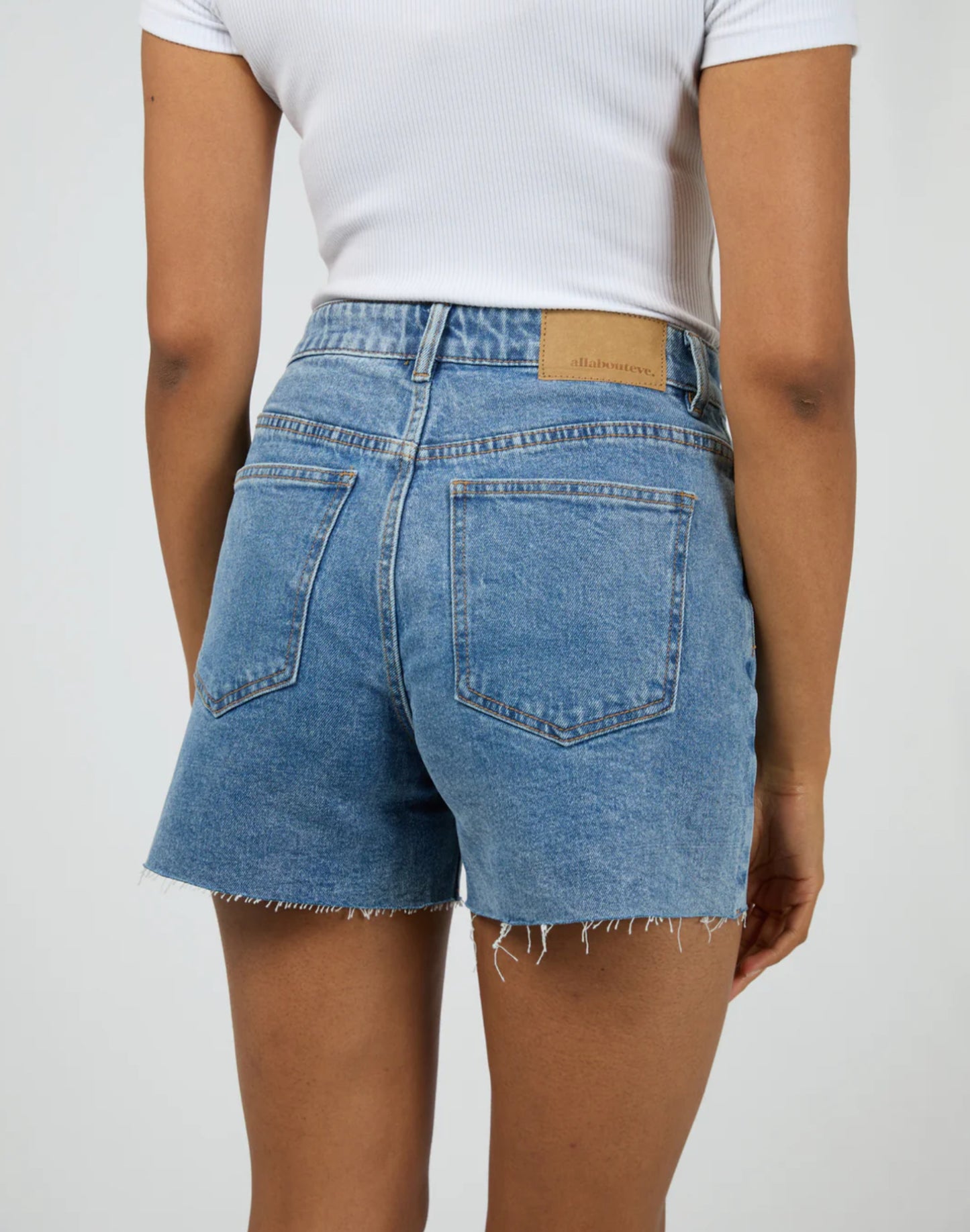 Ricky Denim Shorts - Light Blue