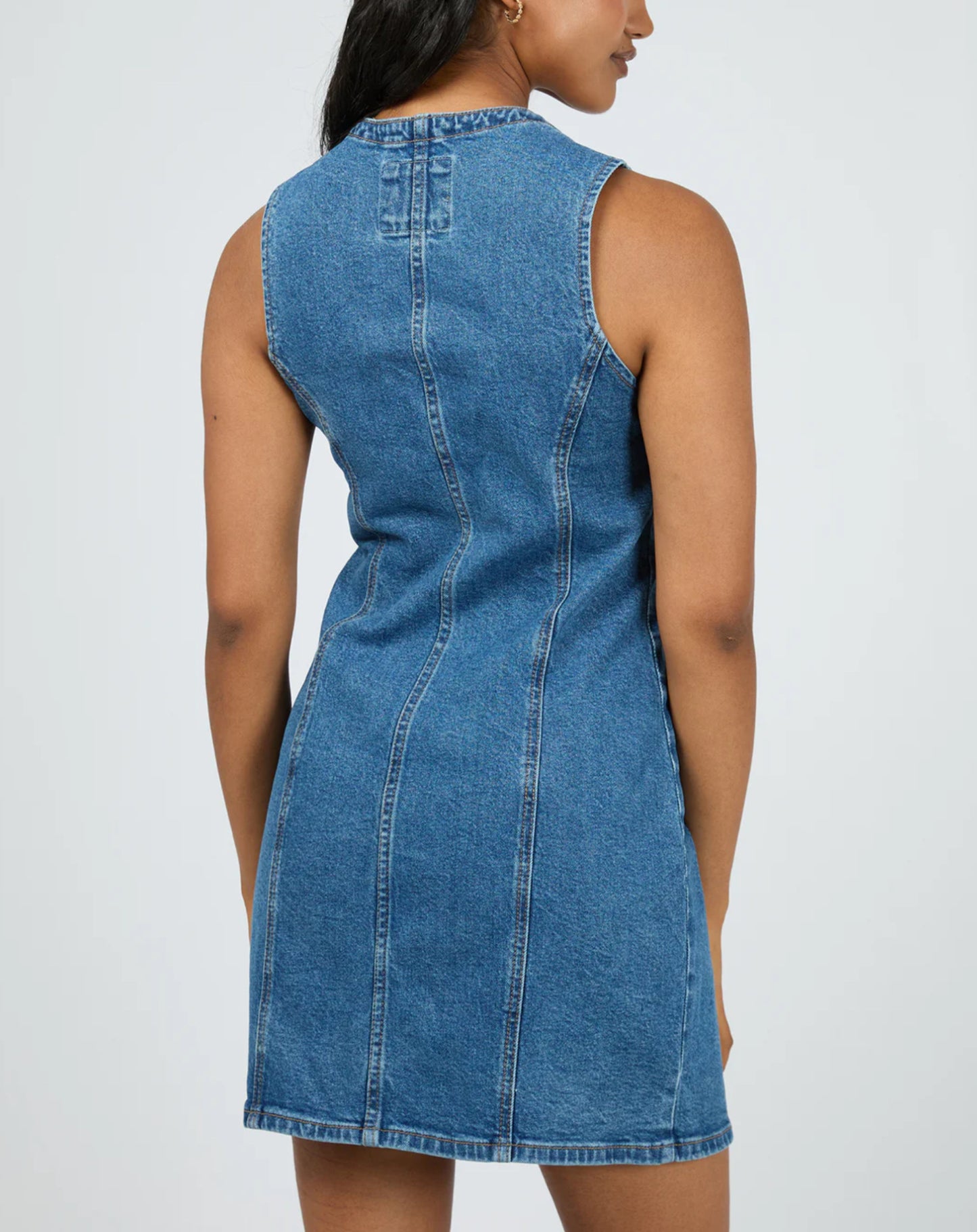 Peta Mini Dress - Heritage Blue