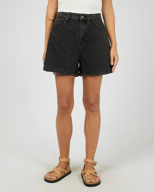 Josie Shorts - Washed Black