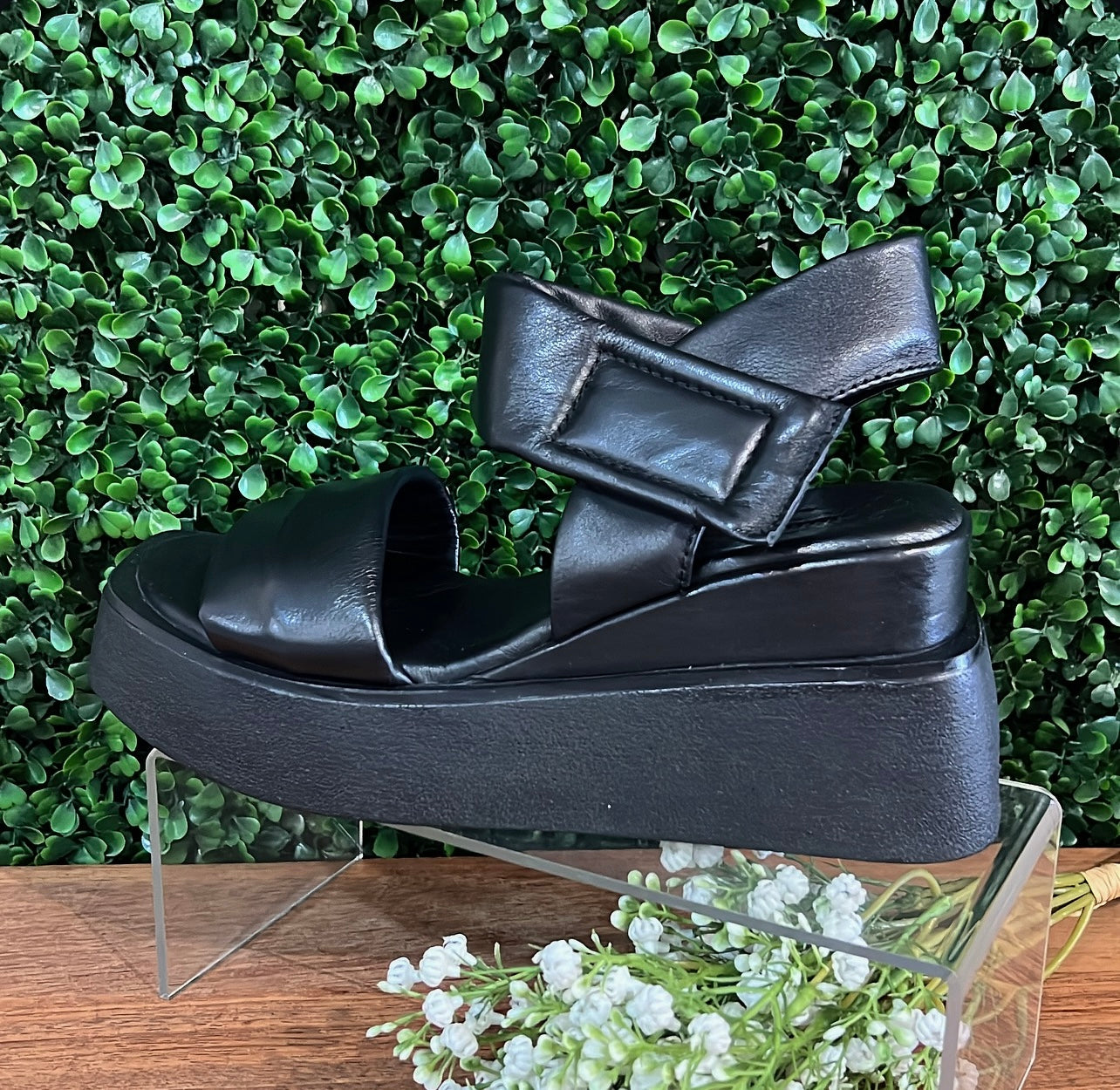 Luna Sole Hampton Sandal - Black