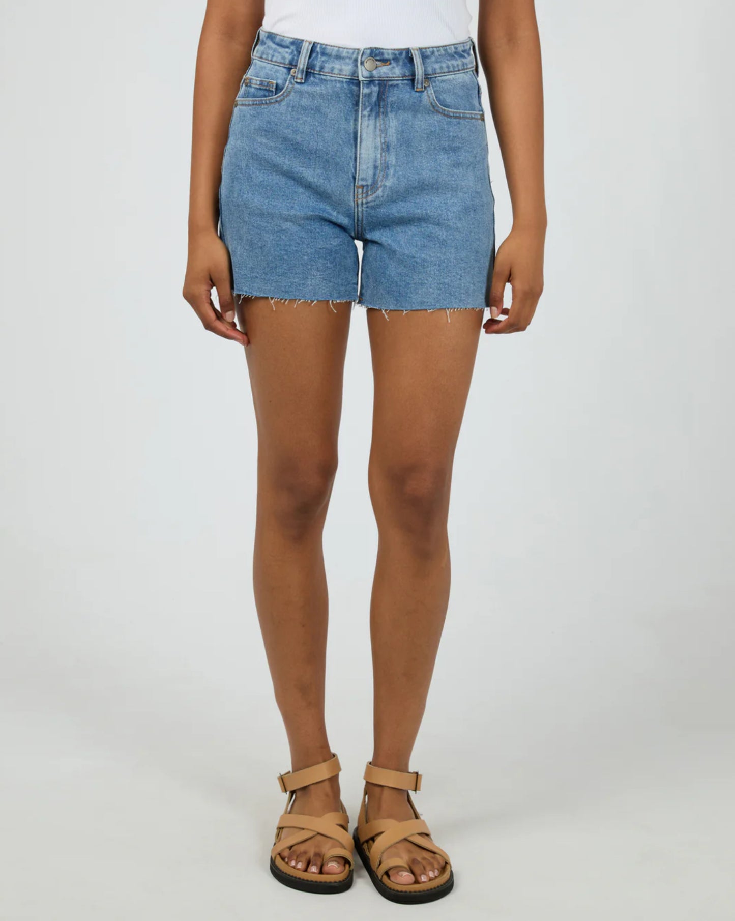Ricky Denim Shorts - Light Blue