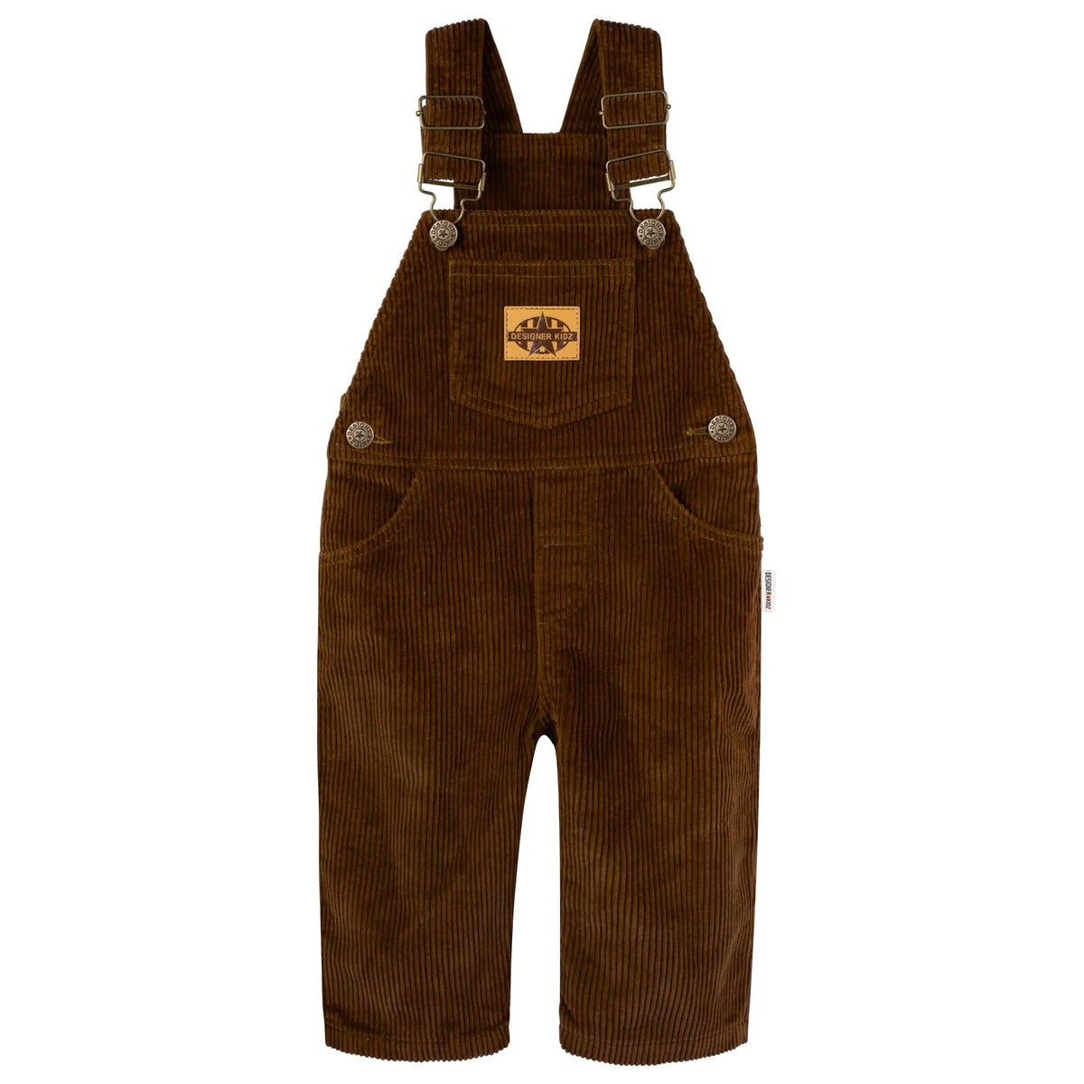 Charlie Cord Overalls - Chestnut