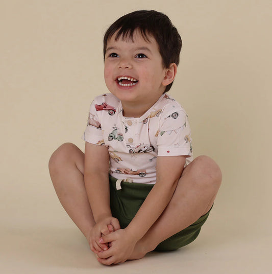 Organic Shorts - Olive