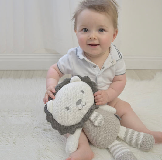 Soft Knitted Toy- Austin the Lion