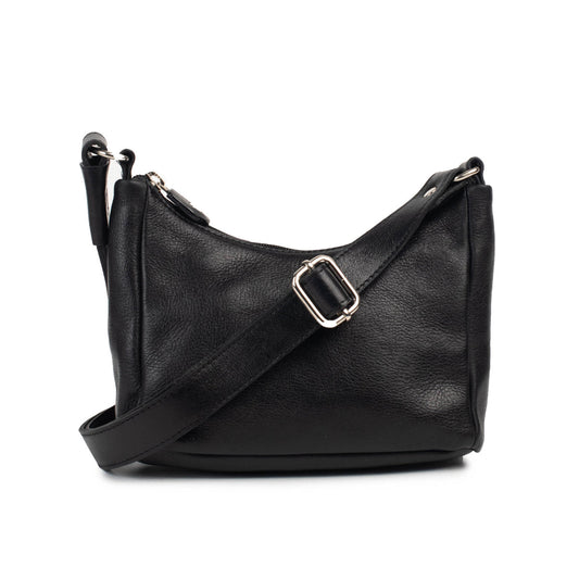 Henk Berg Black Leather Handbag- Pia