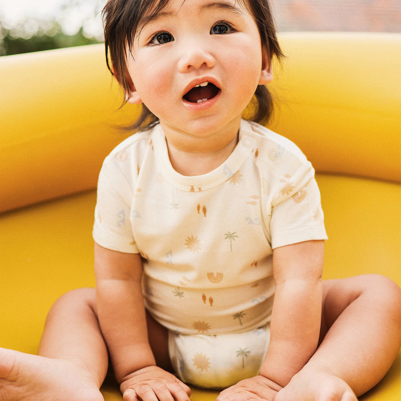 Comfy Short Sleeve Bodysuit - Holiday